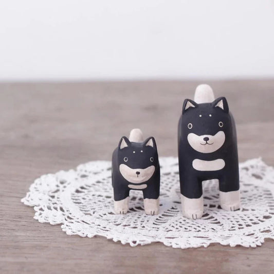 Figurine en bois | Shiba Inu enfant T-Lab