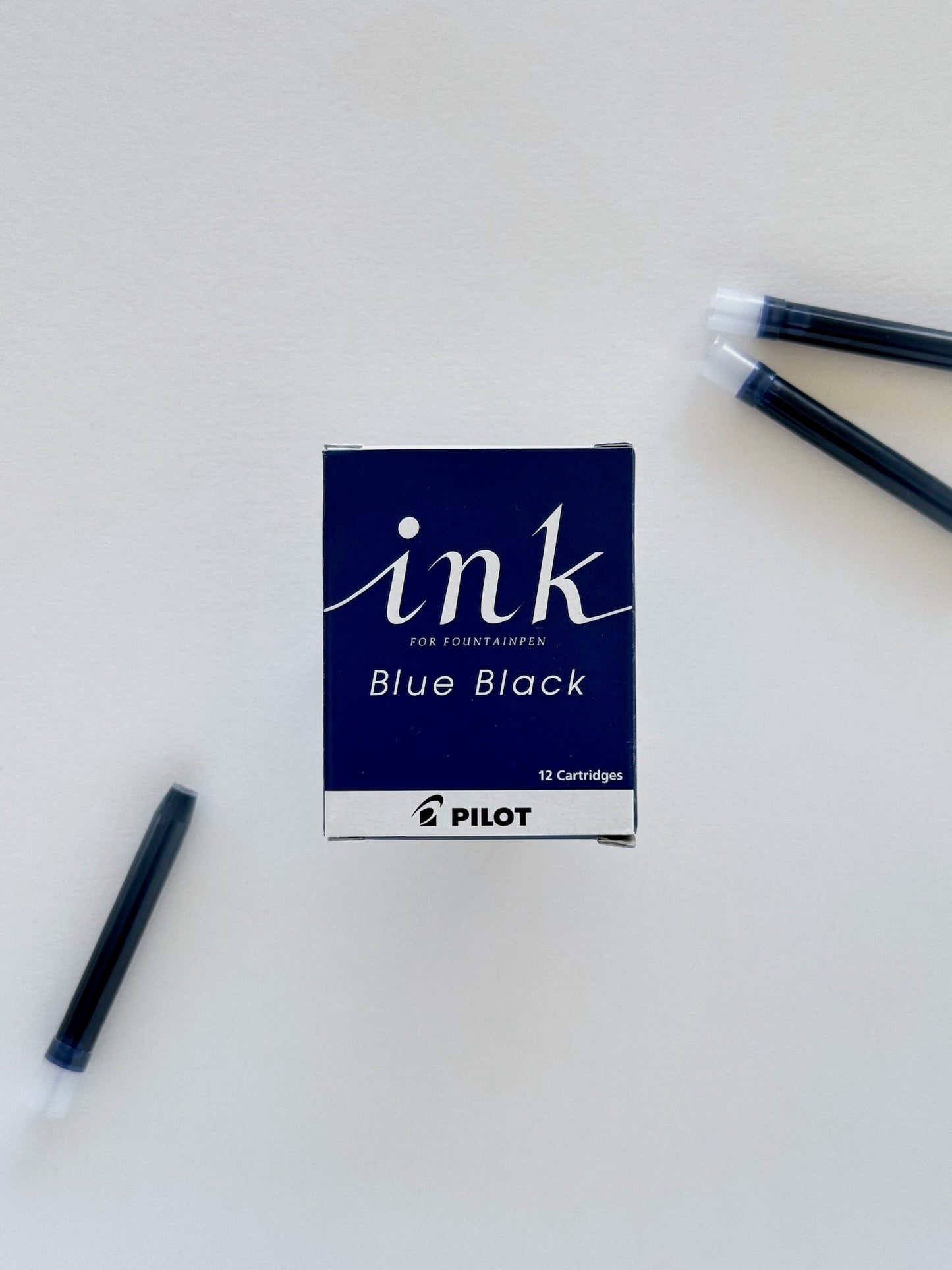 Encre | Cartouches Pilot coloris Bleu Noir (boîte de 6)