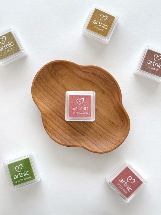 Tampon encreur japonais | Artnic coloris Ocre