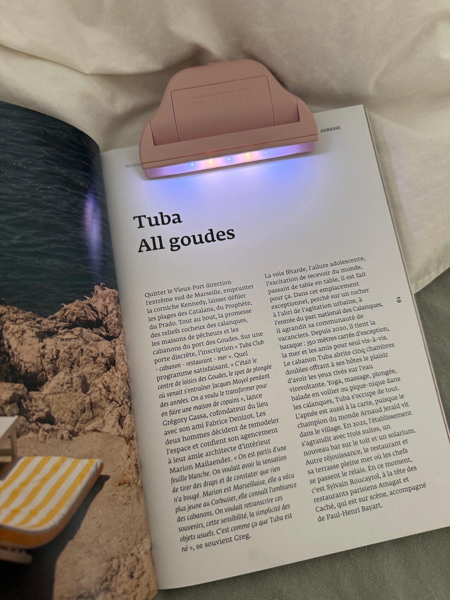 Lampe de lecture | Sunstar terasuno rose