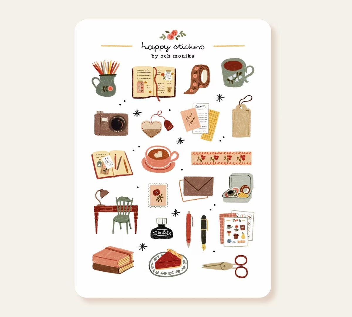 Stickers | Pause journaling