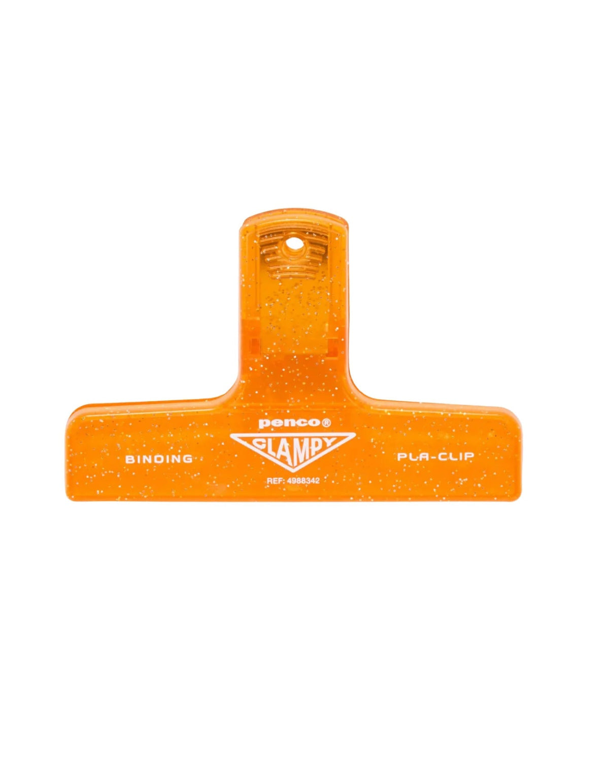 Pince Penco | Clampy PLA-clip Orange pailleté