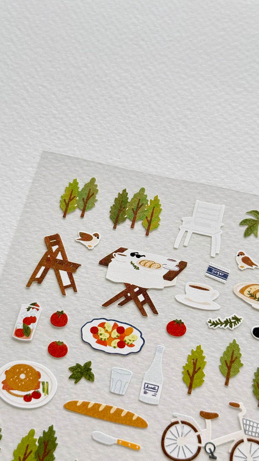 Stickers | Après-midi d'été au jardin