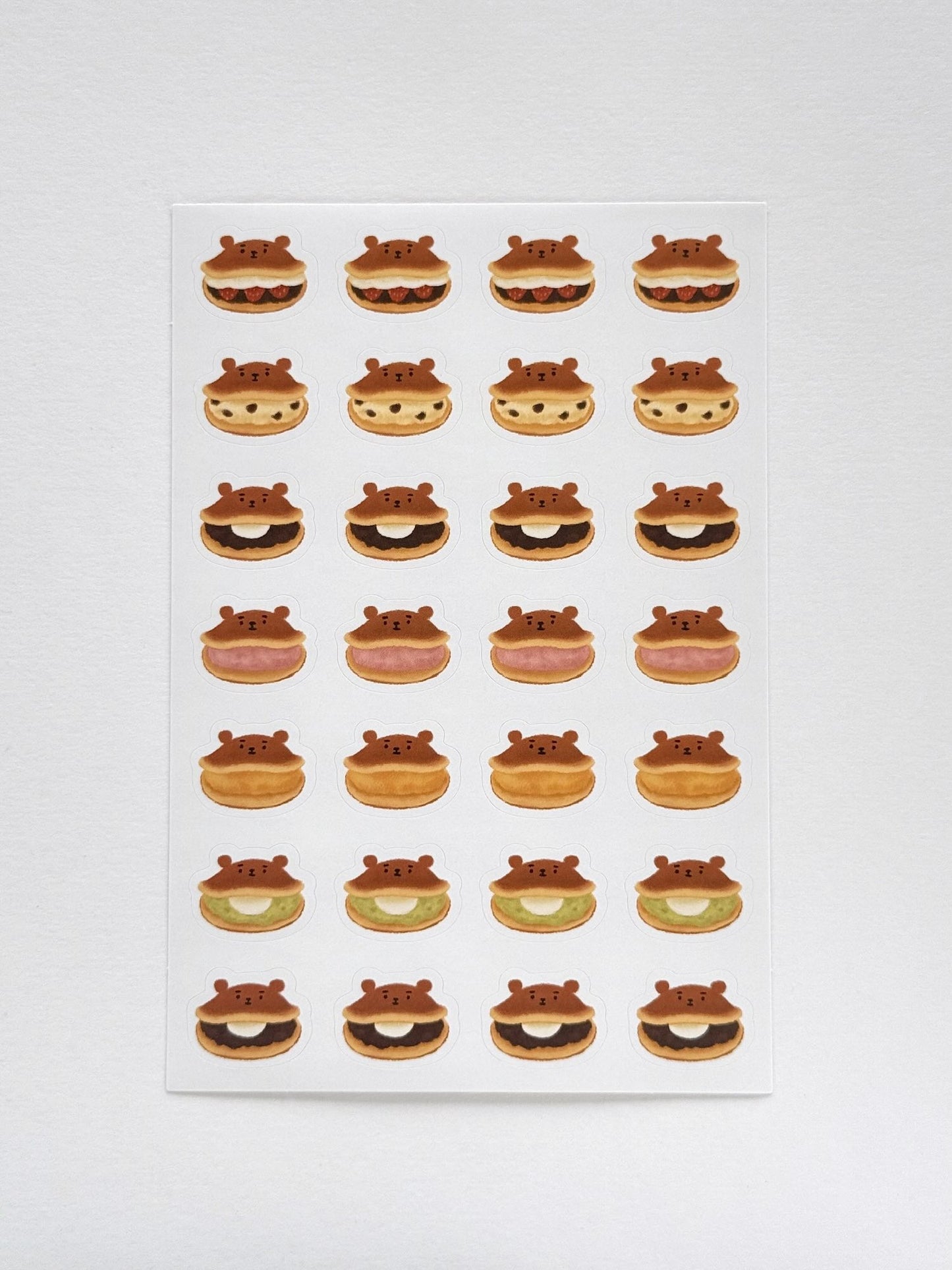 Stickers japonais | Oursons et dorayakis