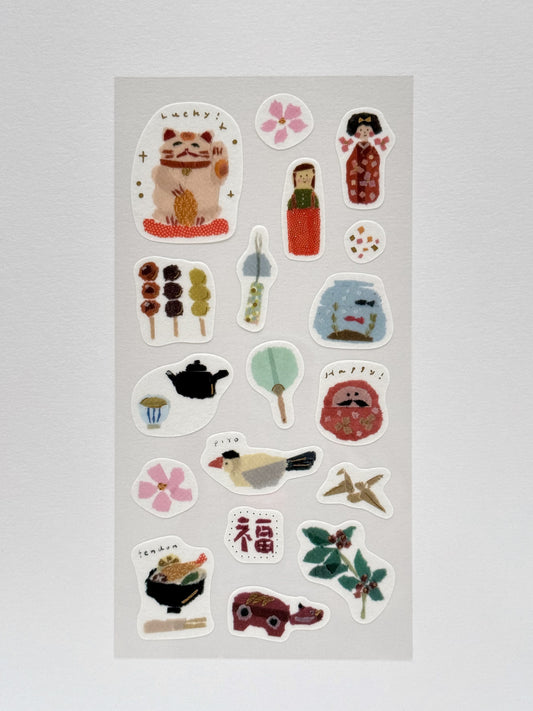Stickers japonais | Souvenirs d'un voyage au Japon