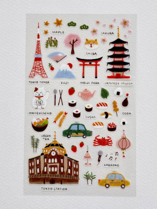 Stickers | Une journée à Tōkyō