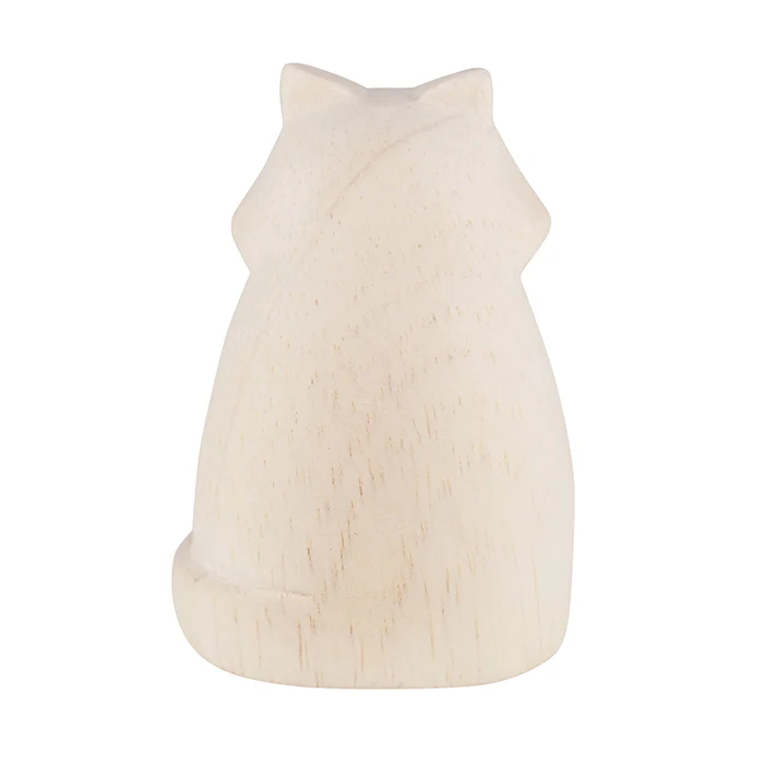 Figurine en bois | Chat T-Lab