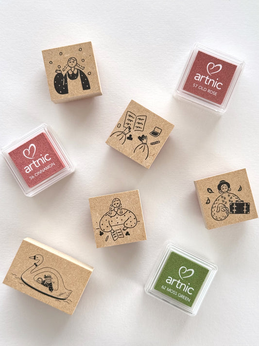 Tampon japonais | Moment créatif