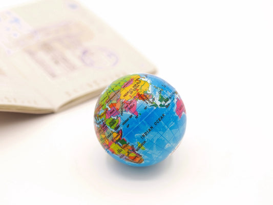 Balle anti-stress | Globe terrestre