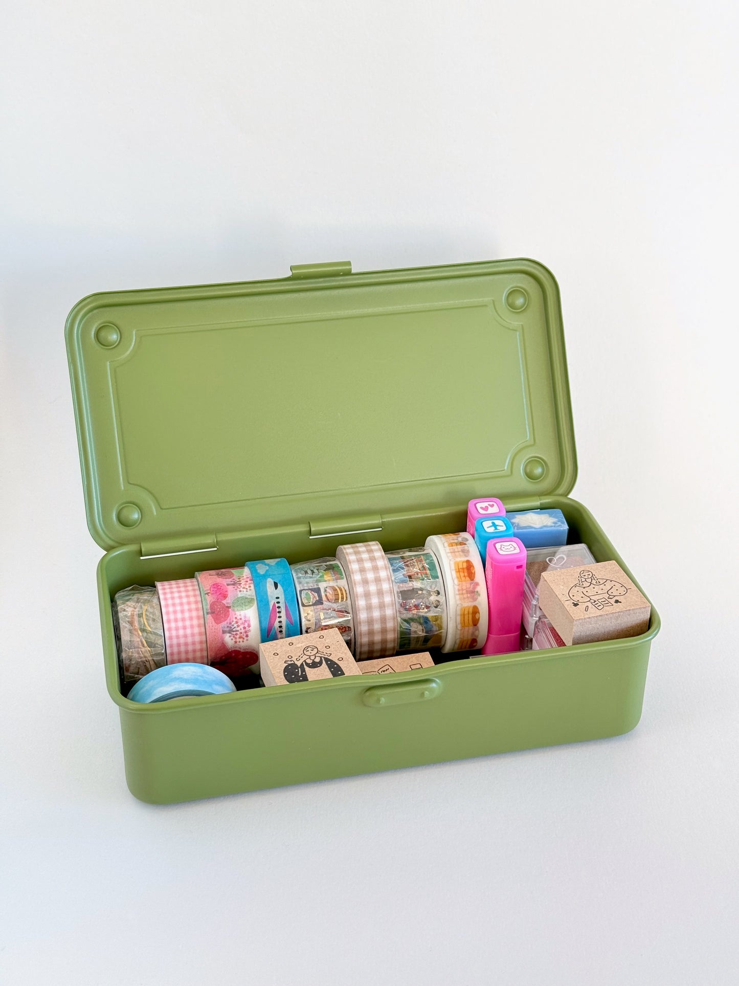Boîte de rangement | TOYO STEEL T-190 vert matcha