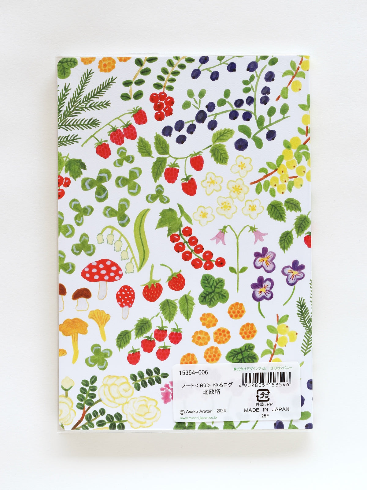 Carnet Midori B6 | Promenade dans la nature