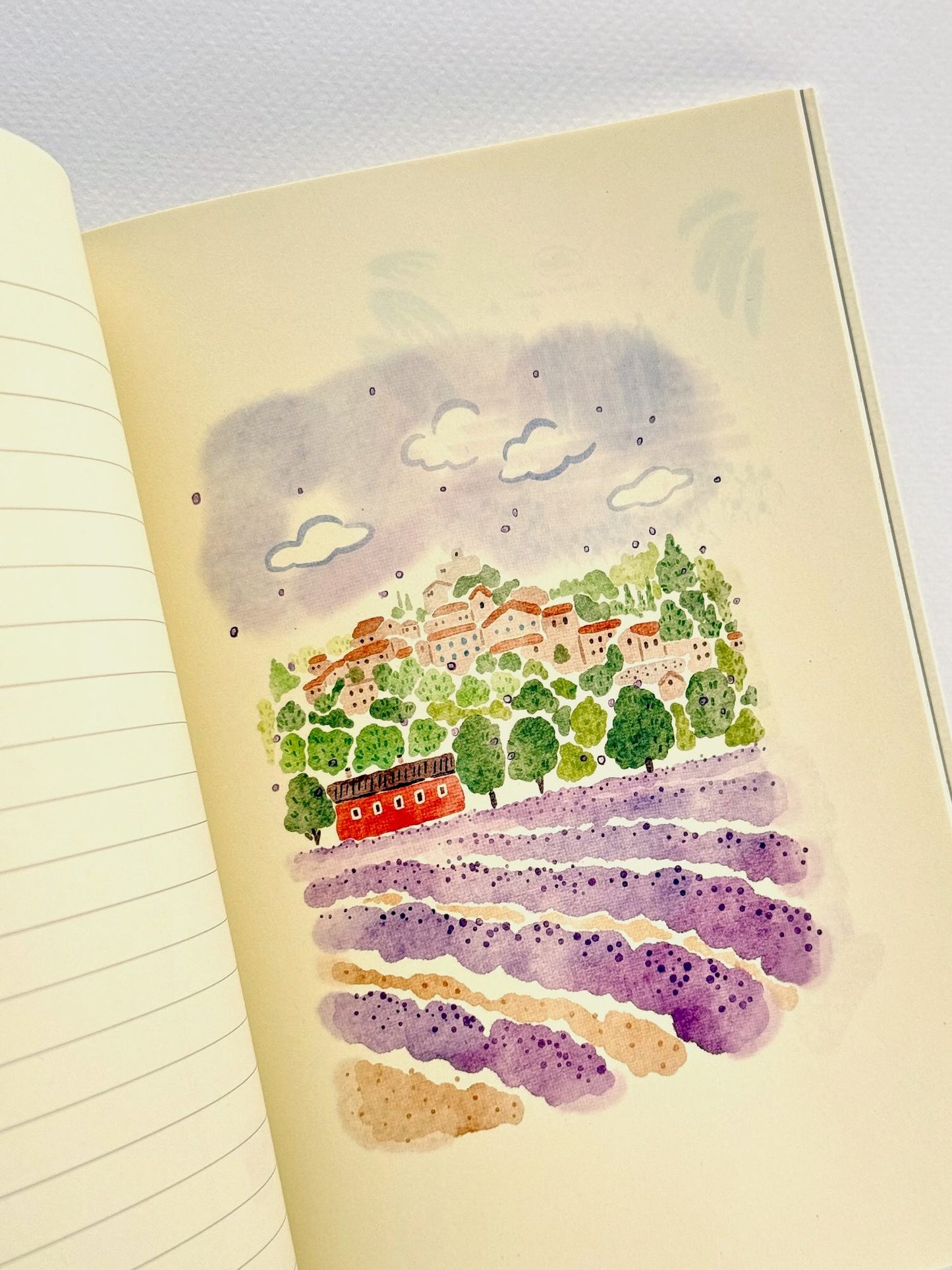 Carnet de voyage illustré | Provence