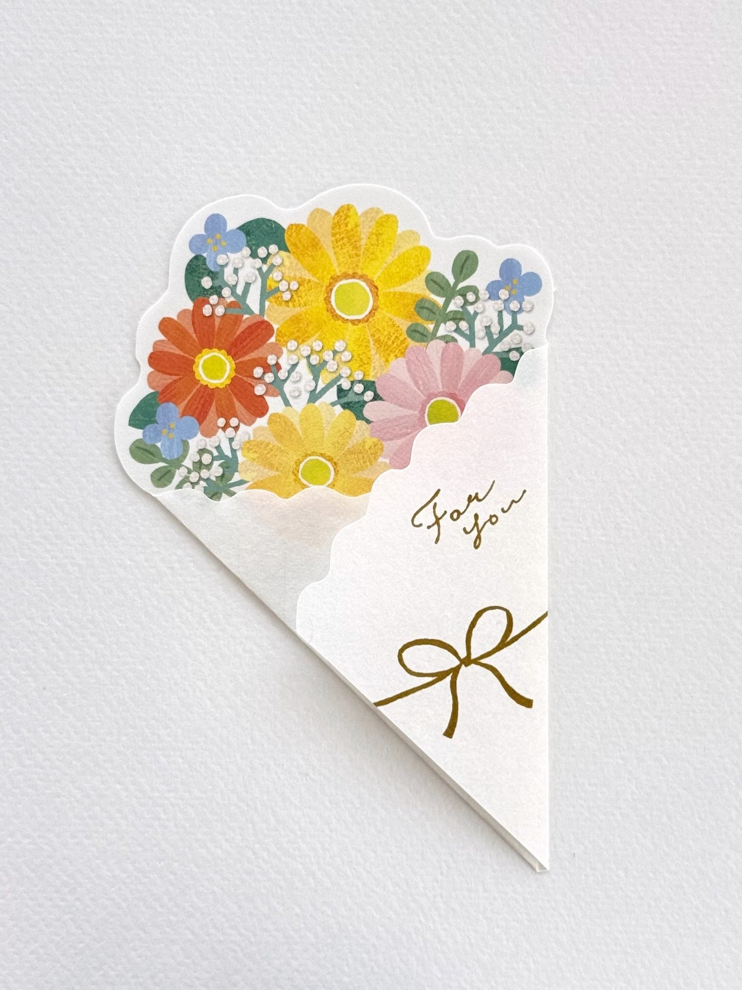 Carte | Bouquet de gerberas