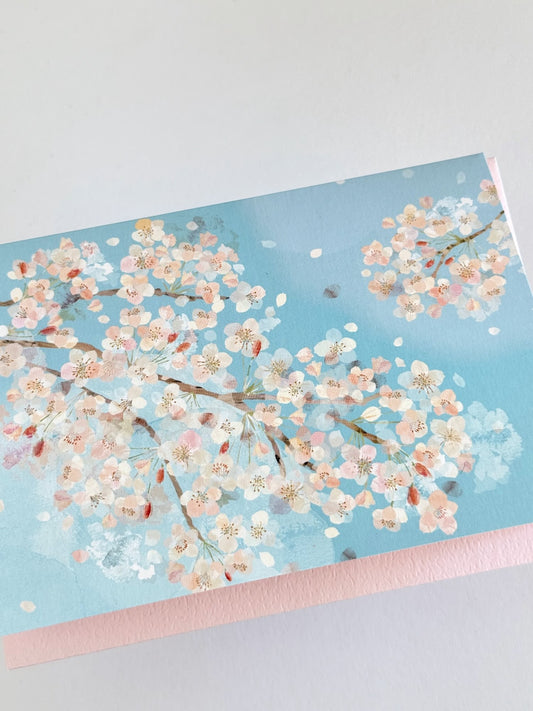 Carte | Sous les cerisiers en fleurs