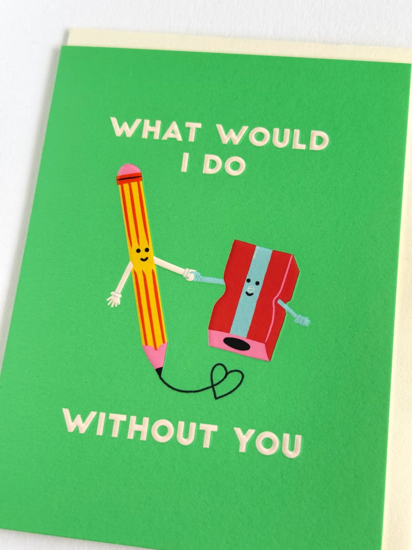Carte | Duo crayon & taille-crayon