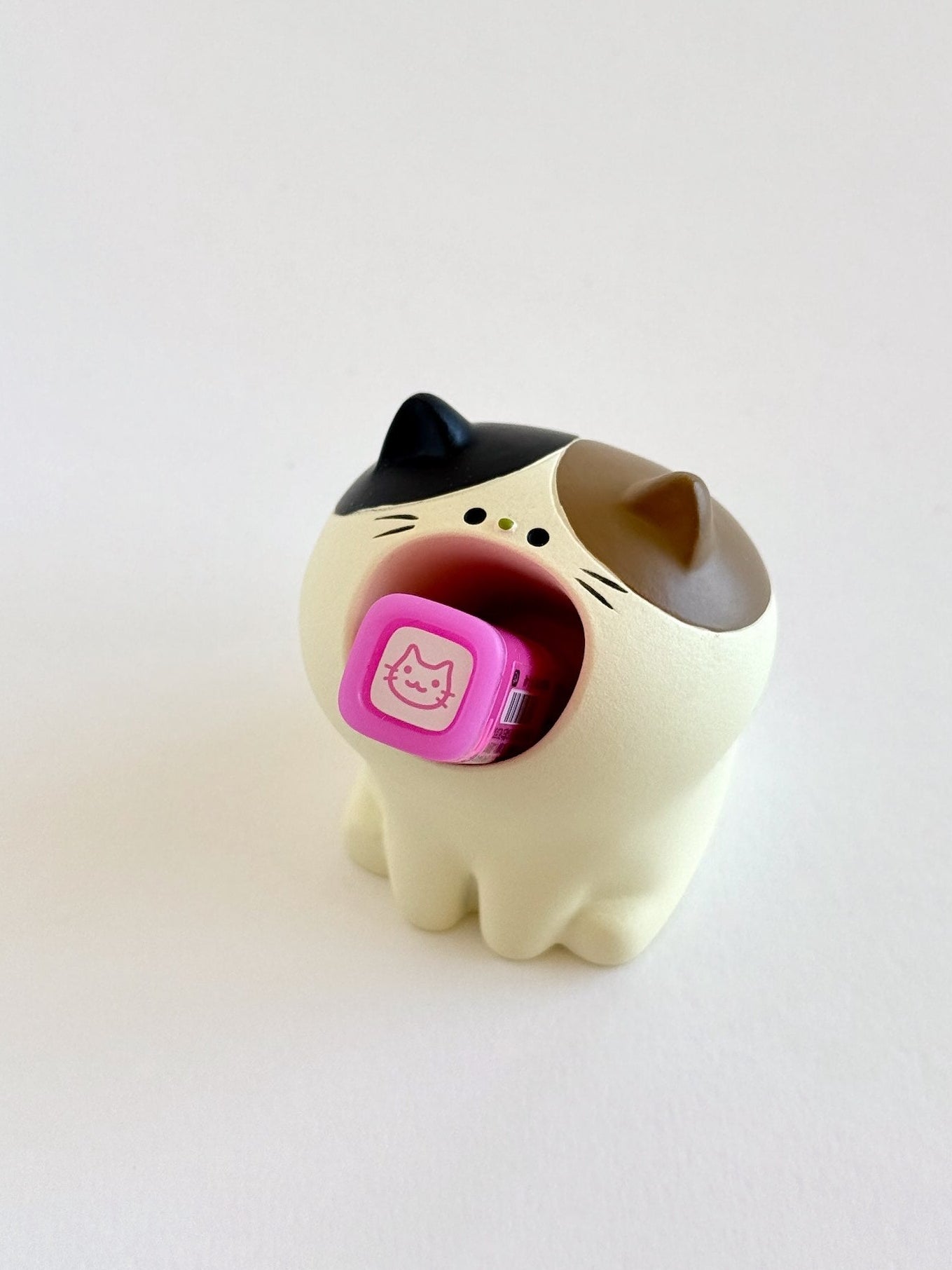 Accessoire de bureau | Porte-objets chat calico
