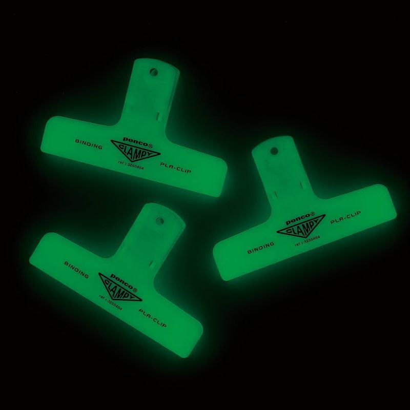 Pince Penco | Clampy PLA-clip Glow in the dark