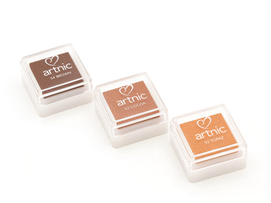 Tampon encreur japonais | Artnic coloris Terre Brune
