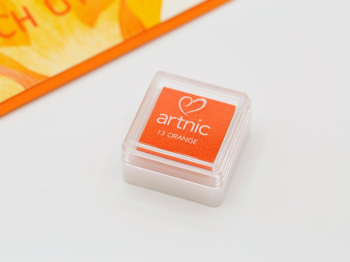 Tampon encreur japonais | Artnic coloris Orange