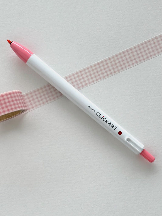 Feutre fin rétractable | Zebra Clickart rose sakura