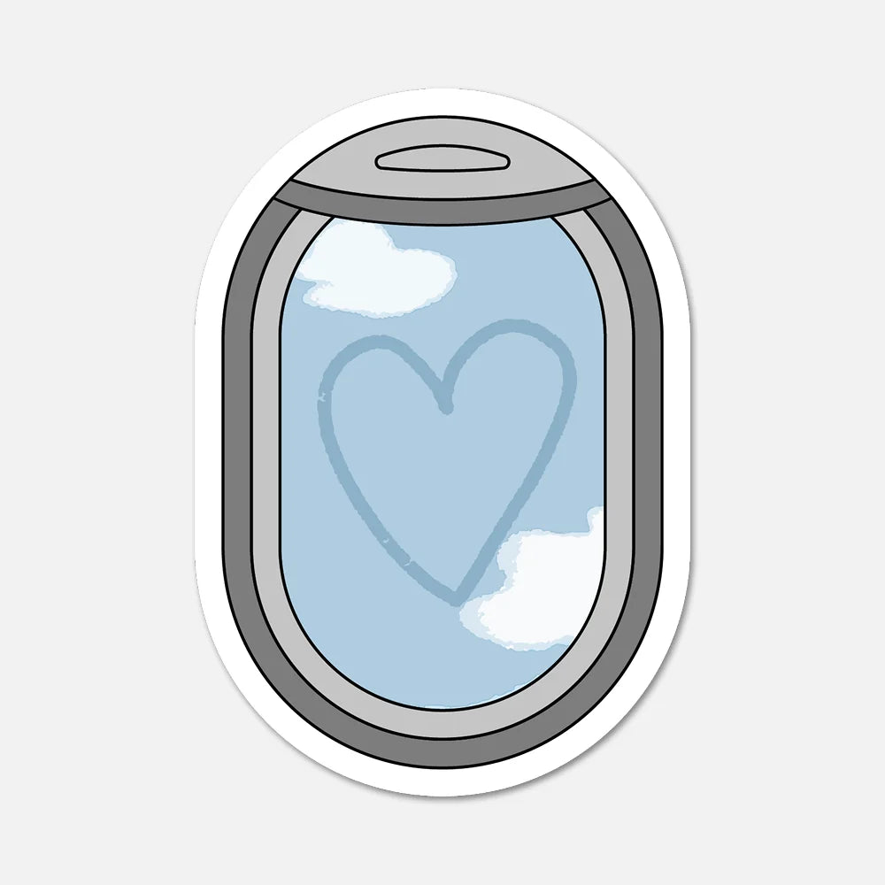 Sticker | Le cœur en voyage