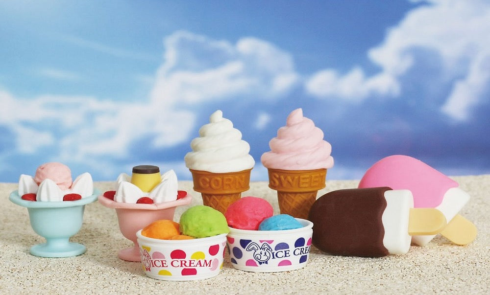Gommes | Pochette surprise glaces d'été