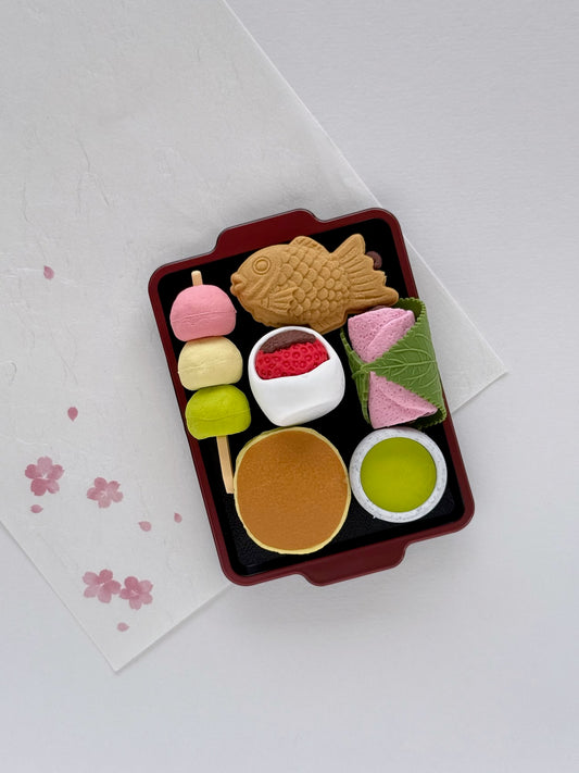 Gommes japonaises Iwako | Set spécialités sucrées japonaises