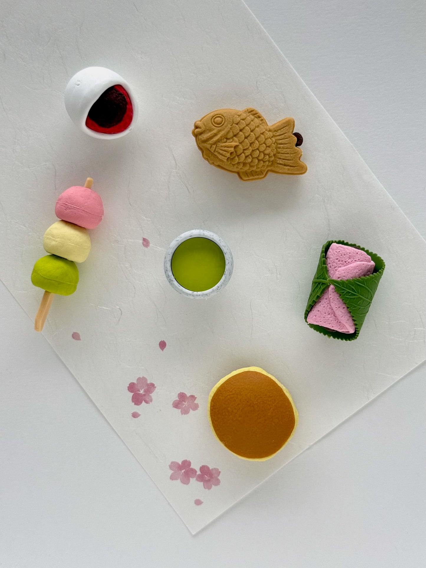 Gommes japonaises Iwako | Set spécialités sucrées japonaises