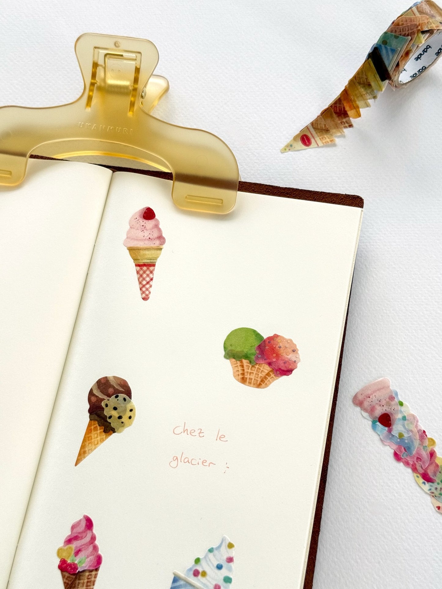 Masking tape | Chez le glacier