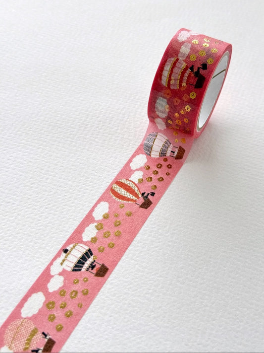 Washi tape | Voyage en montgolfière