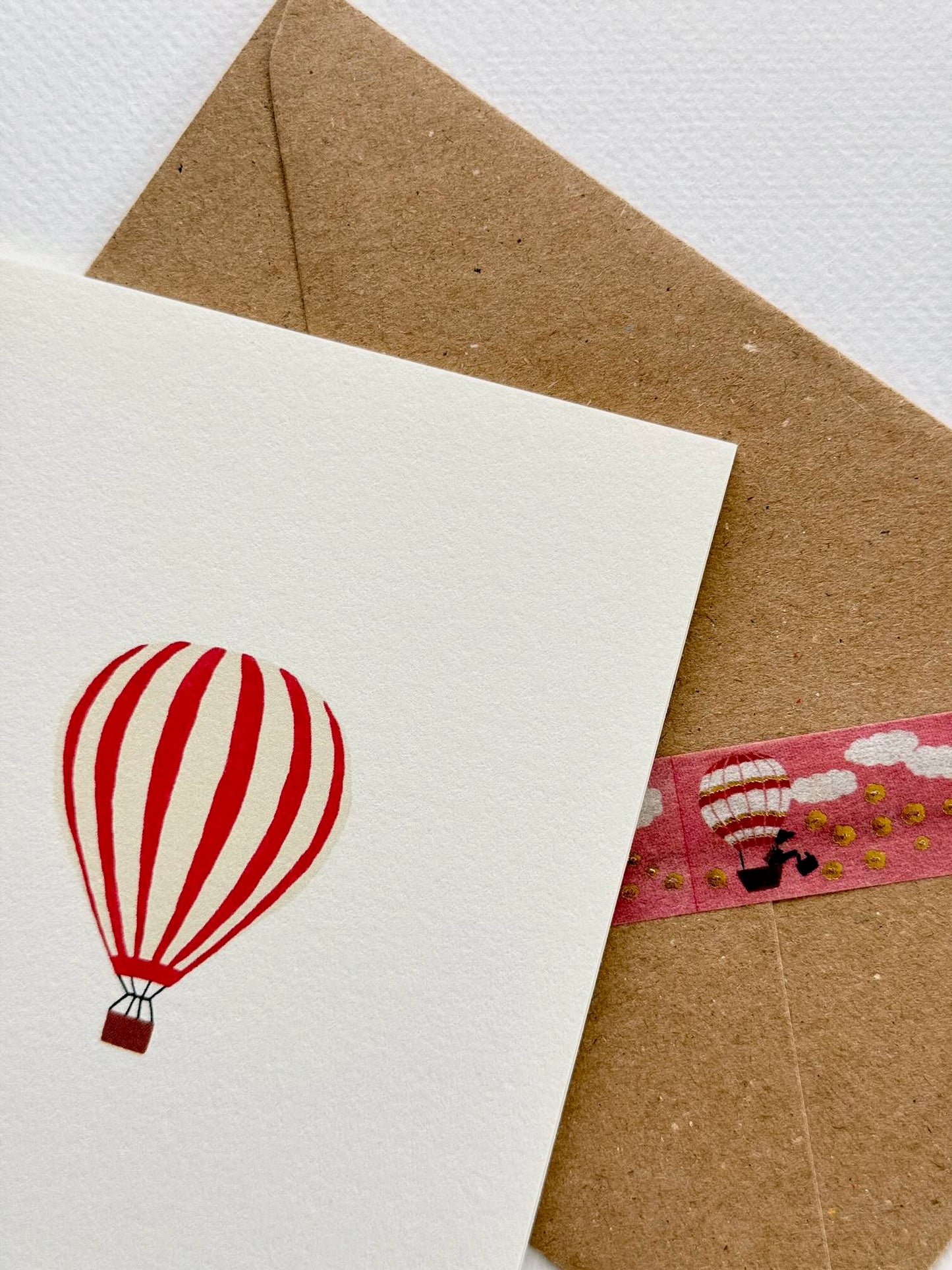 Washi tape | Voyage en montgolfière