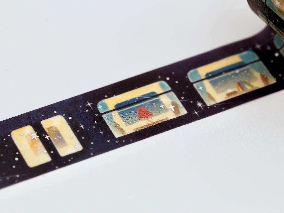 Masking tape japonais | Train de nuit