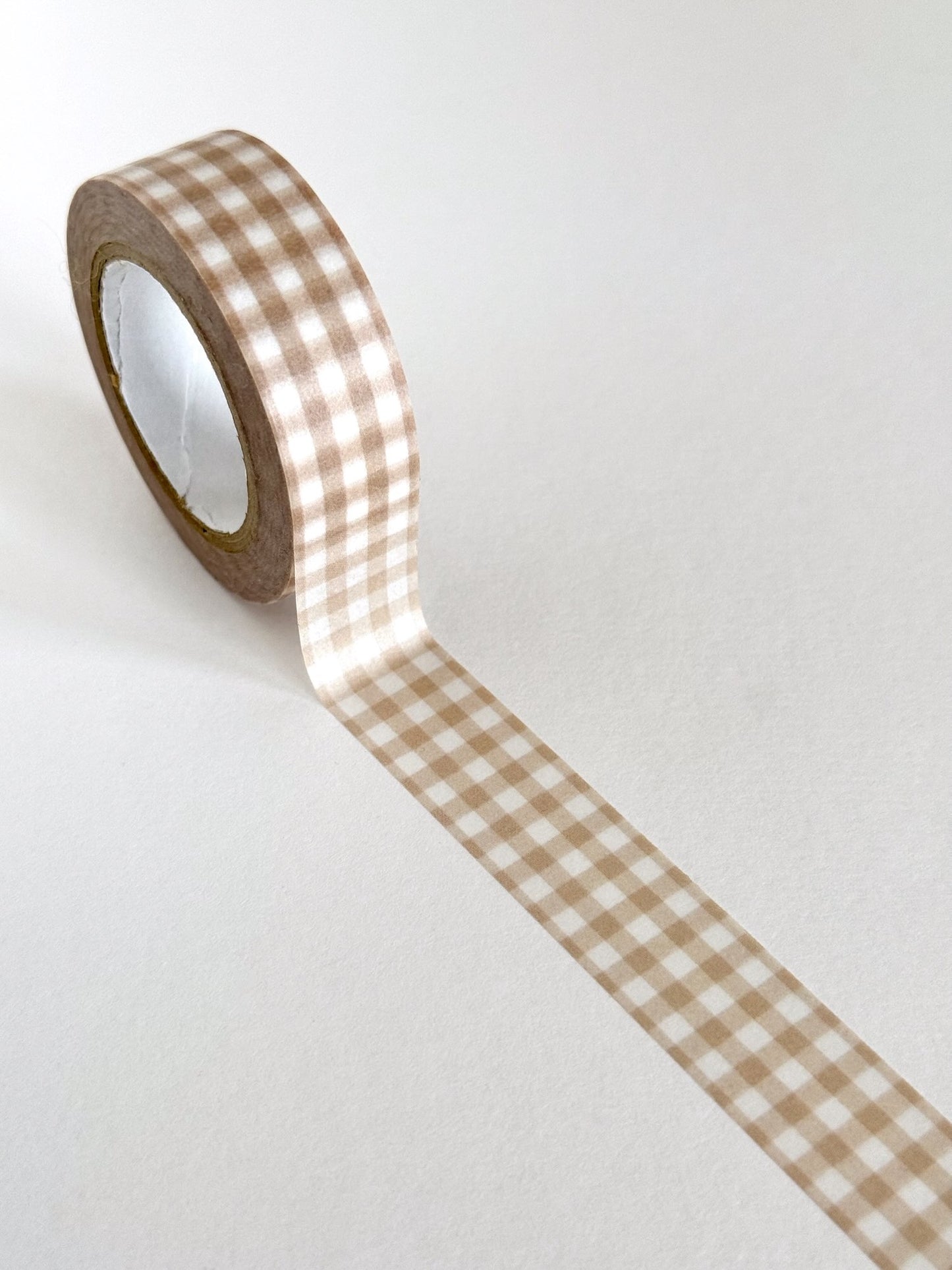 Washi tape japonais | Mini vichy beige