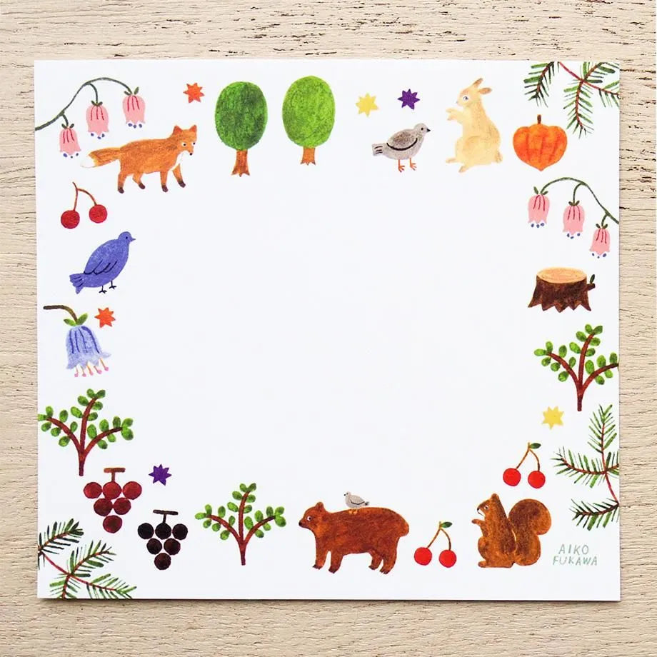 Bloc-notes | Au cœur de la nature par Aiko Fukawa
