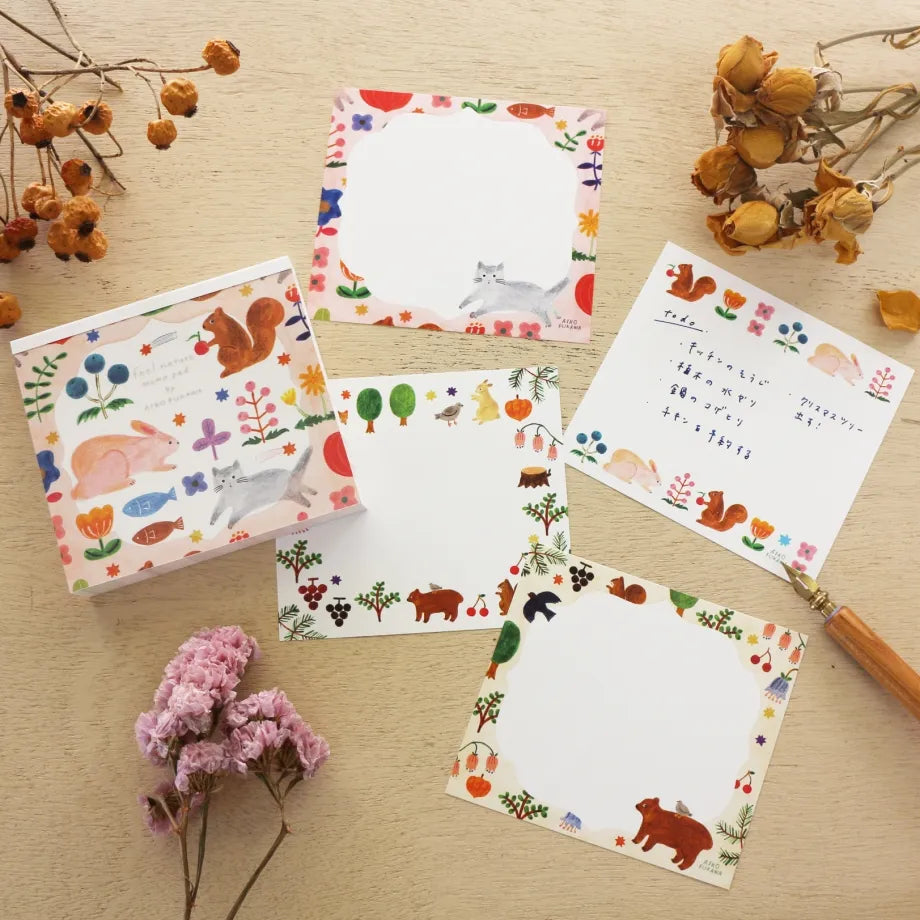 Bloc-notes | Au cœur de la nature par Aiko Fukawa