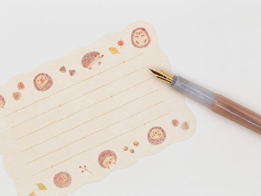 Mini cartes japonaises | Hérissons