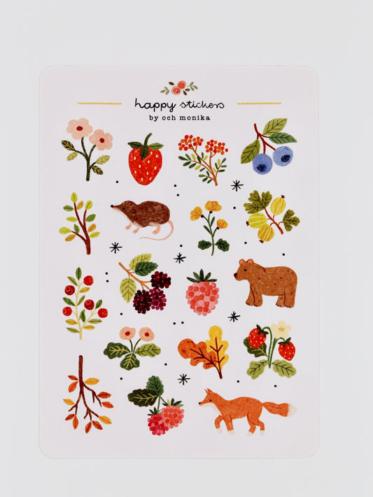 Stickers | Amis de la forêt