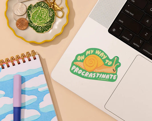 Sticker | Escargot procrastinateur