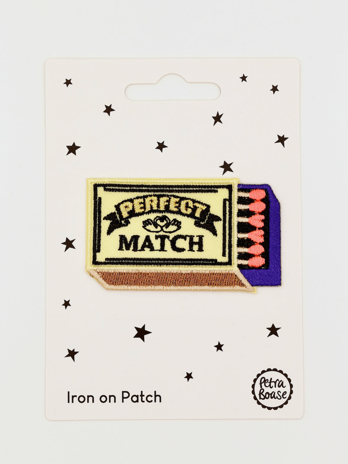 Patch décoratif | Boîte d'allumettes