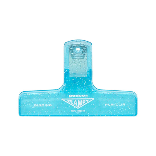 Pince Penco | Clampy PLA-clip Bleu pailleté