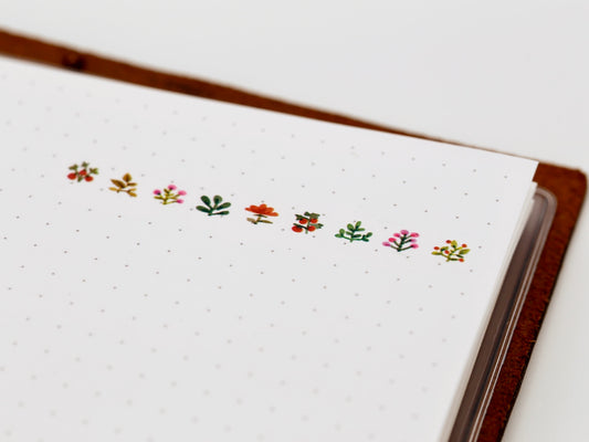 Roller décoratif | Petit herbier sauvage