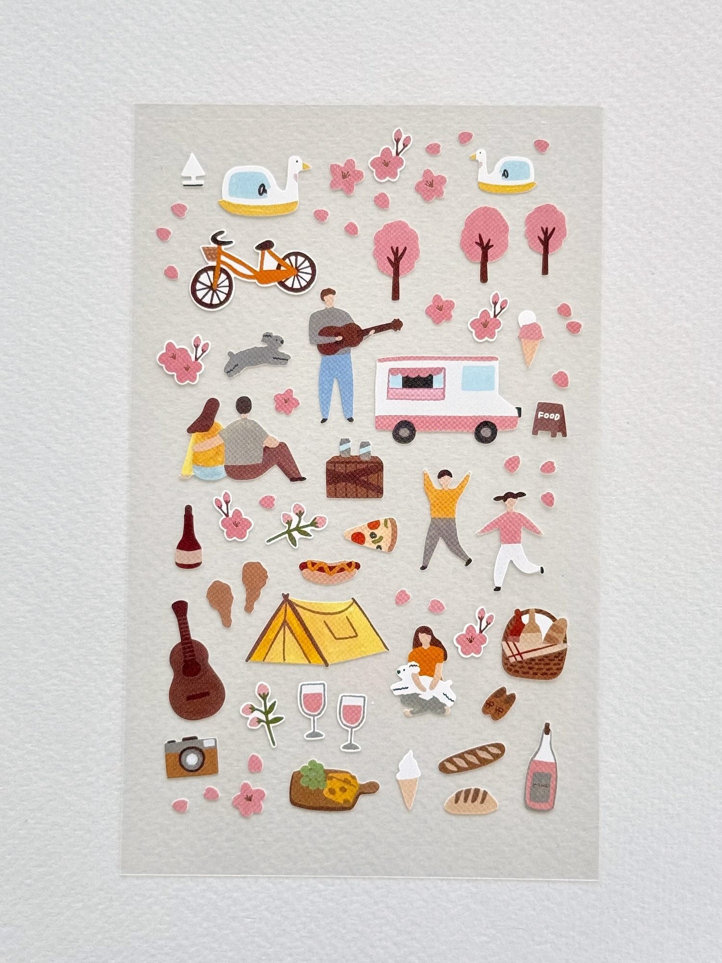 Stickers | Journée de printemps au parc Ueno