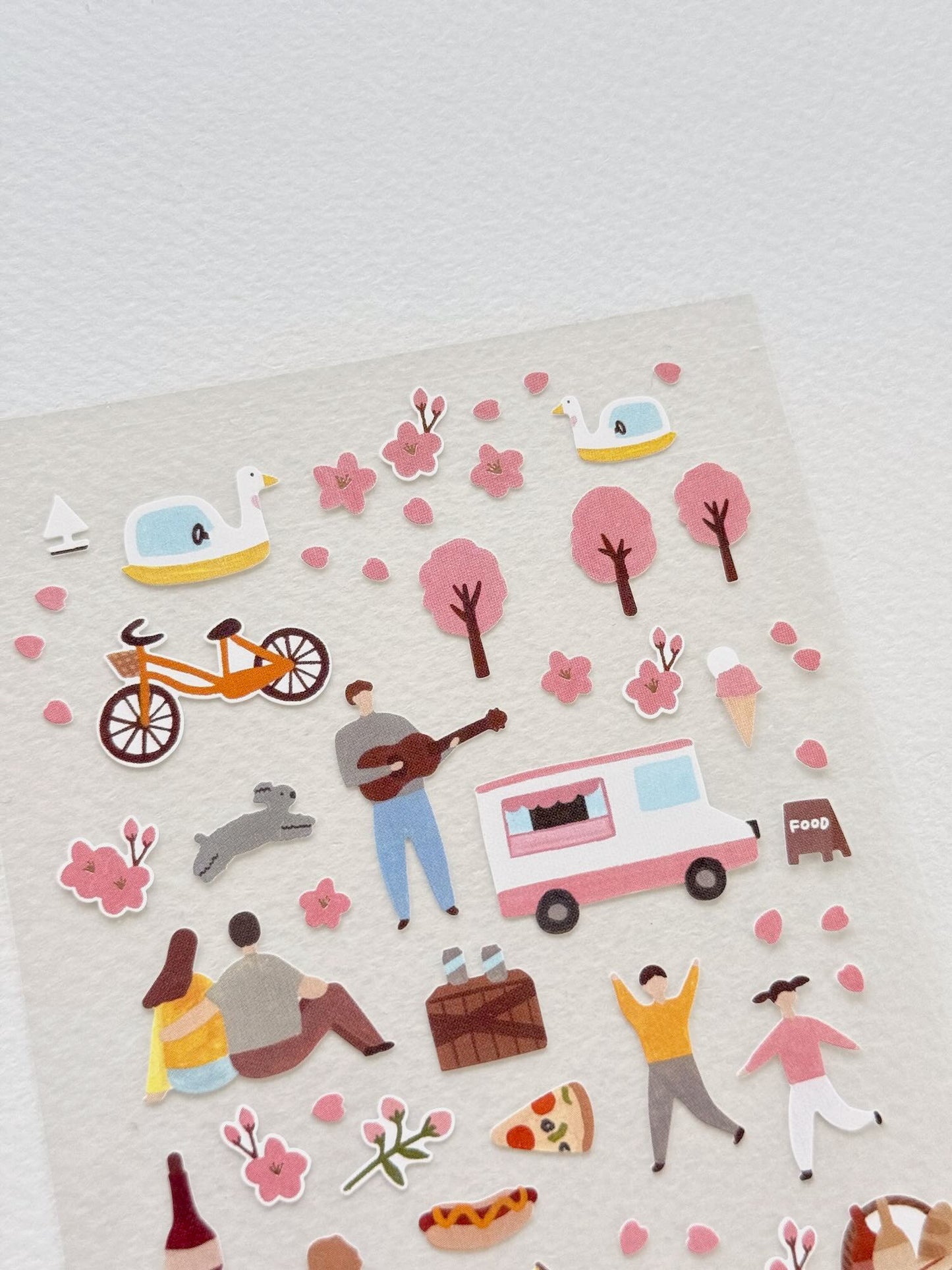 Stickers | Journée de printemps au parc Ueno