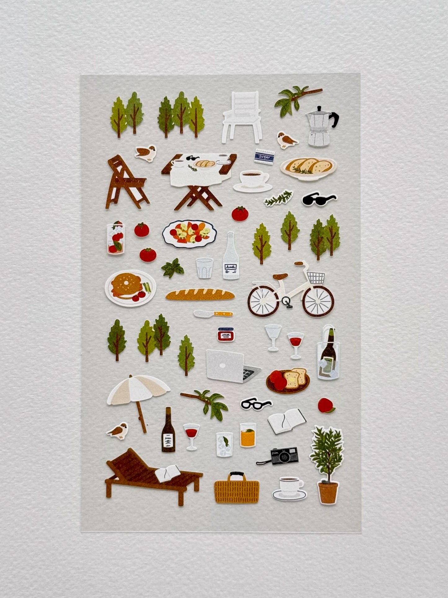 Stickers | Après-midi d'été au jardin