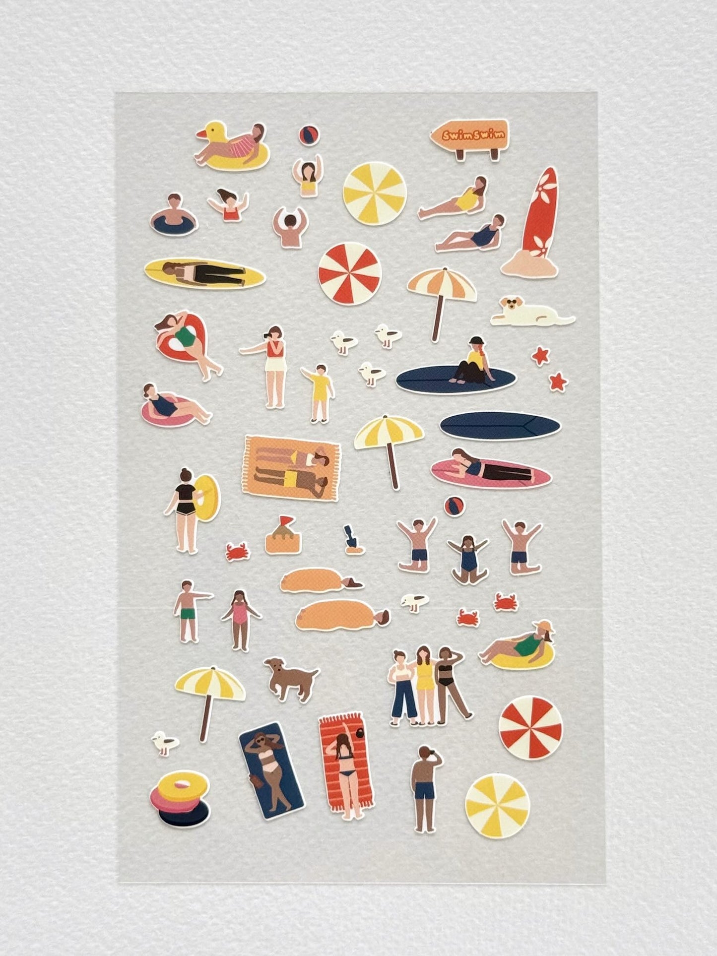 Stickers | Baignade sur la Côte d’Azur