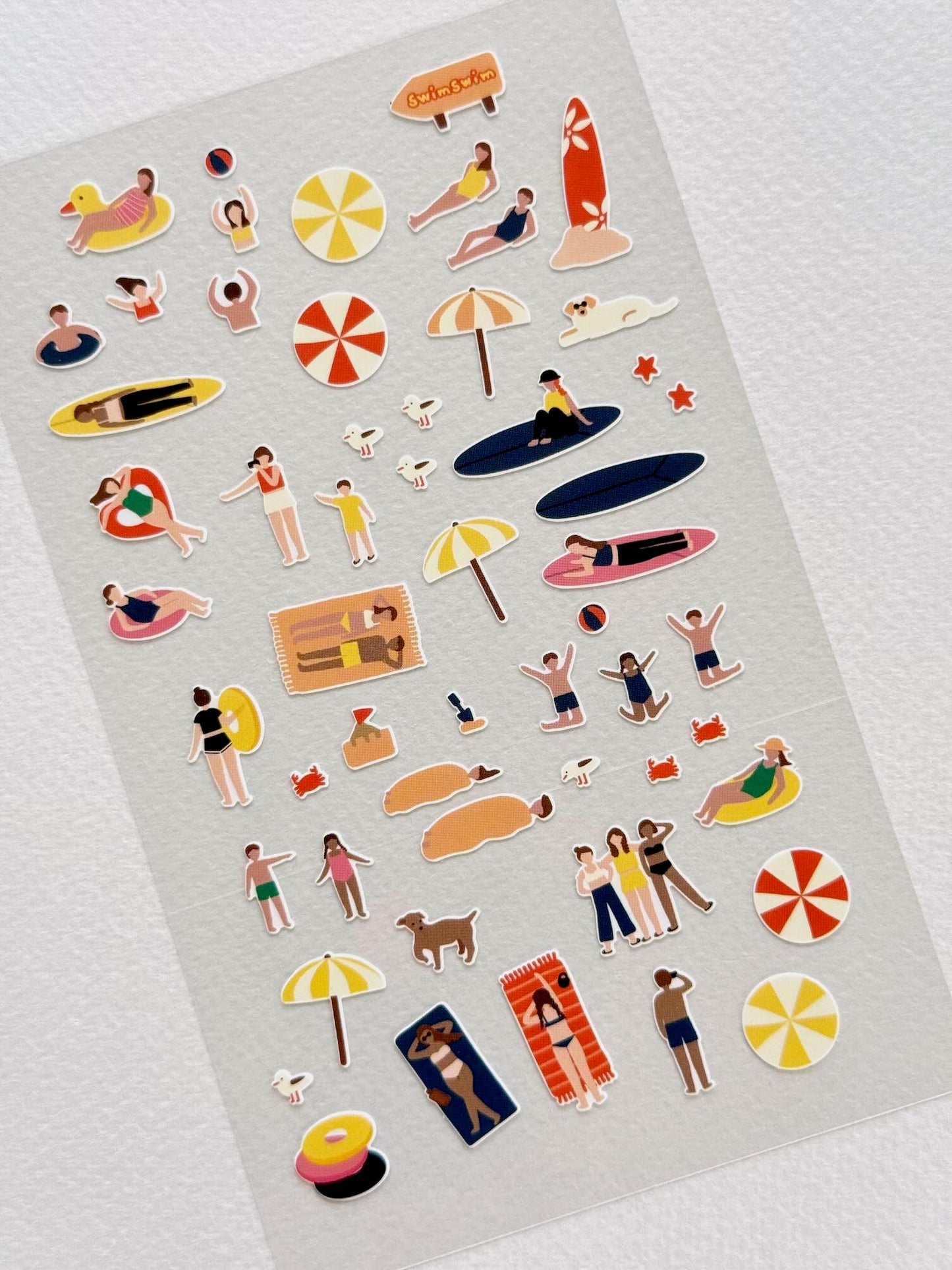 Stickers | Baignade sur la Côte d’Azur