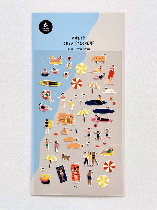 Stickers | Baignade sur la Côte d’Azur