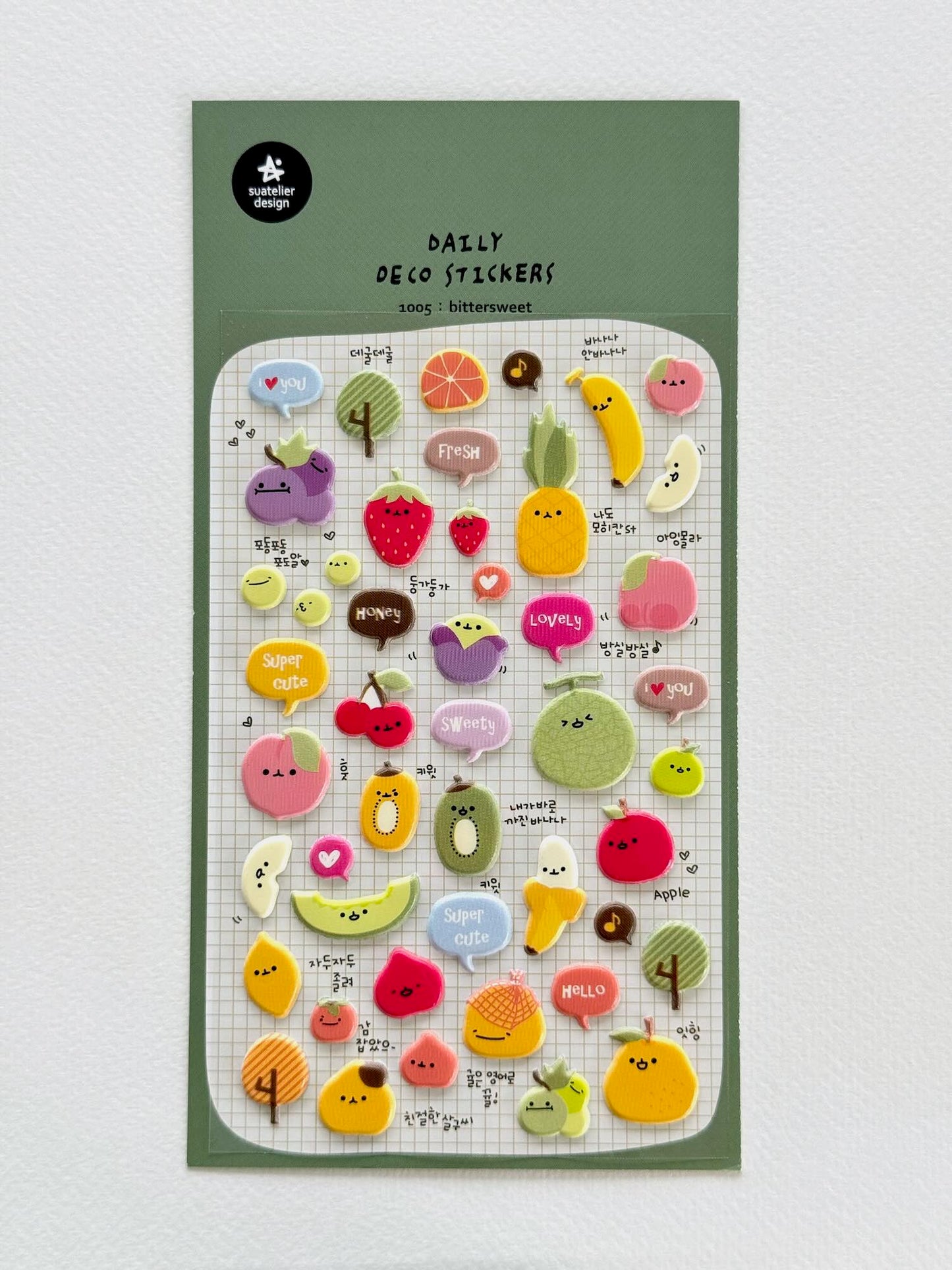 Stickers | Balade au marché et fruits d'été