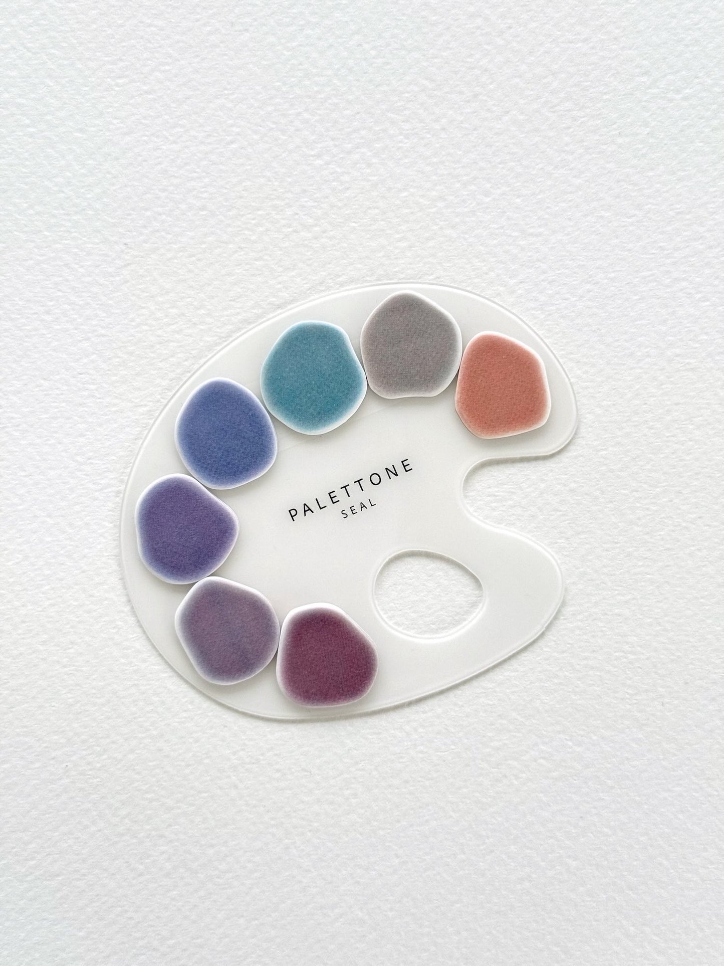 Stickers | Palette de peintre violette pour agenda et planner