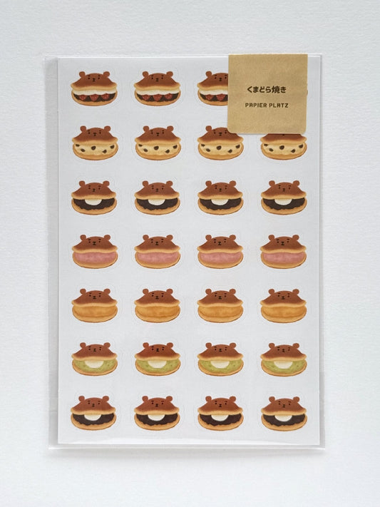 Stickers japonais | Oursons et dorayakis